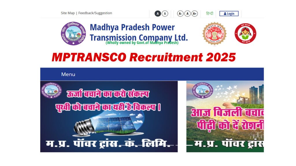 MPTRANSCO Vacancy 2025